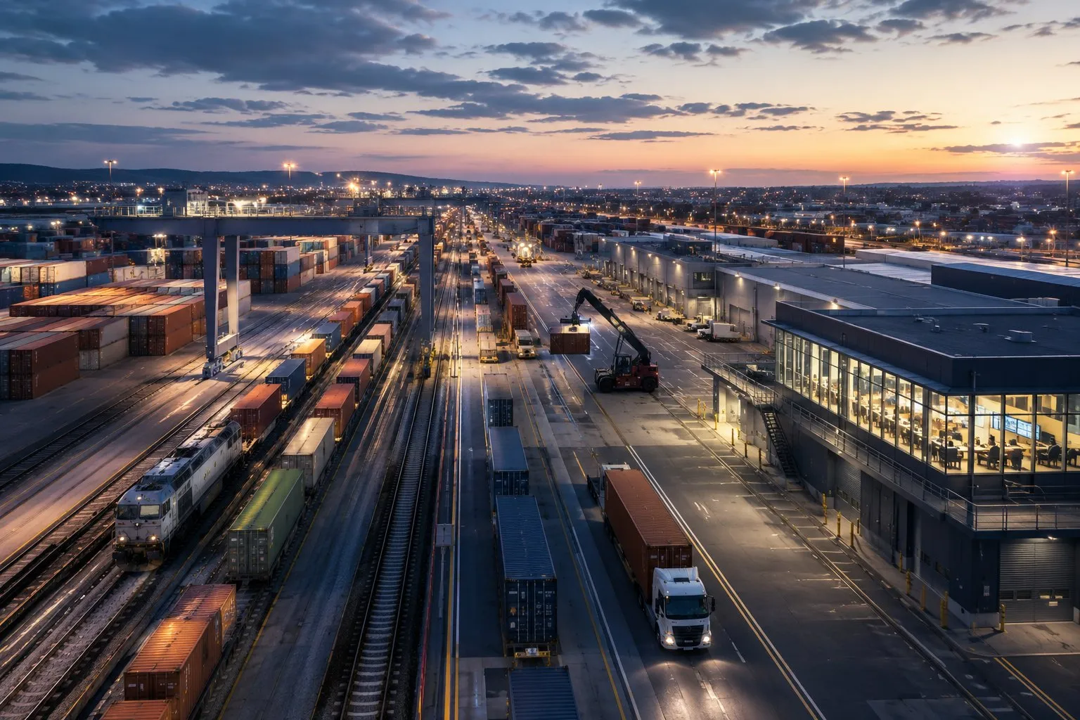 Digitale Knotenpunkte: Terminals im Logistiknetz von morgen